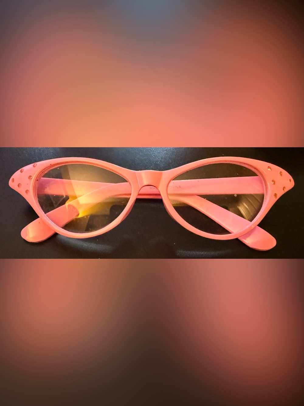 Pink Women's Fashion Glasses